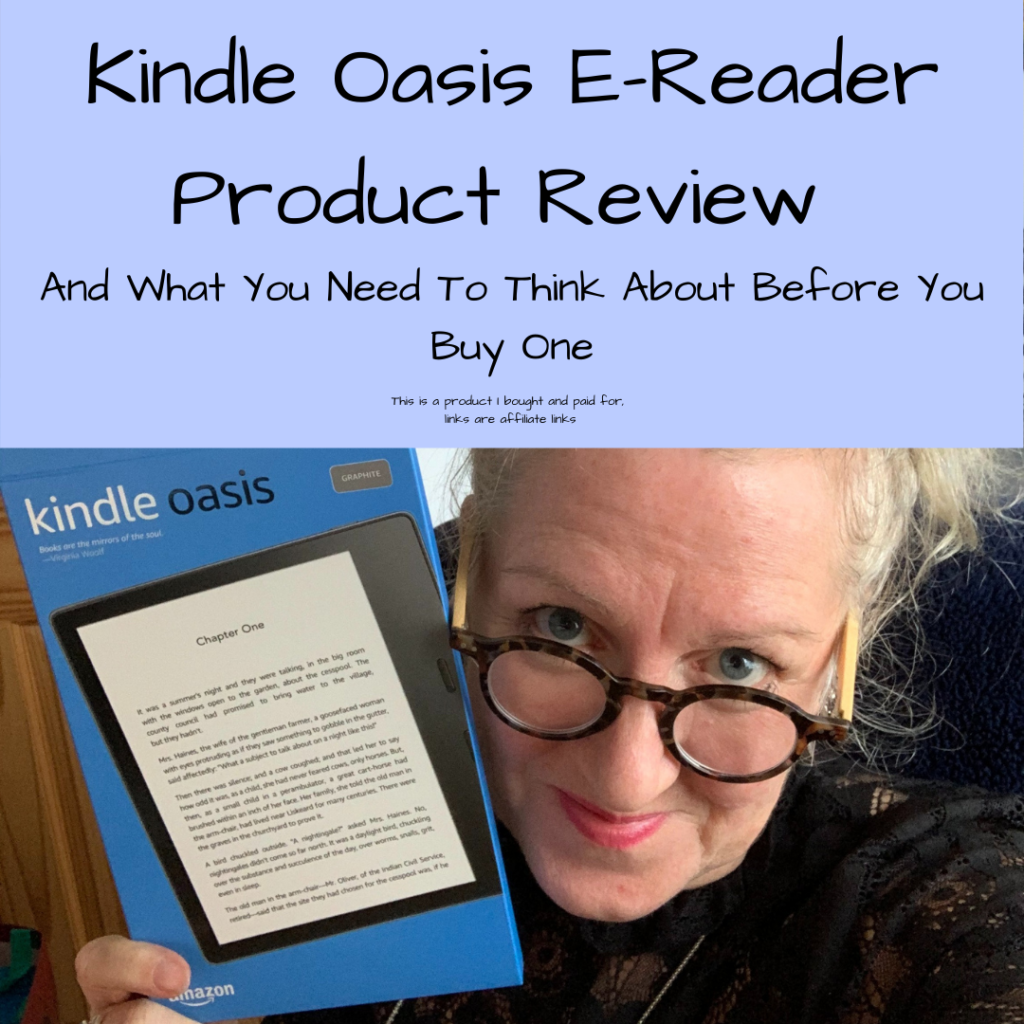 Kindle Oasis E-Reader Product Review - Christie Adams